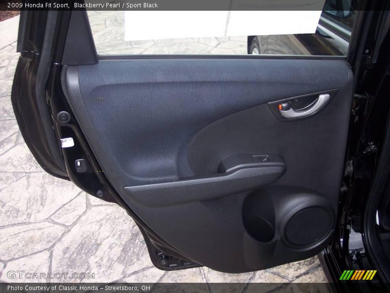 Blackberry Pearl / Sport Black 2009 Honda Fit Sport