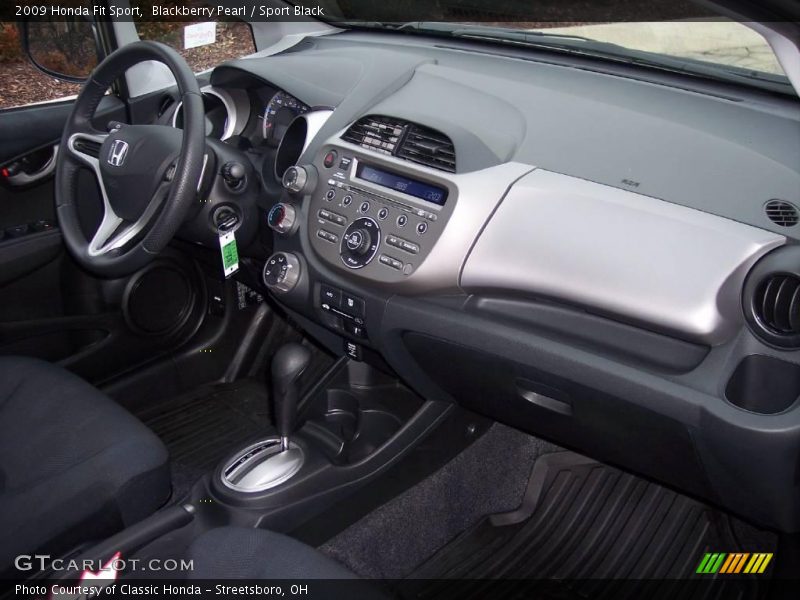 Blackberry Pearl / Sport Black 2009 Honda Fit Sport