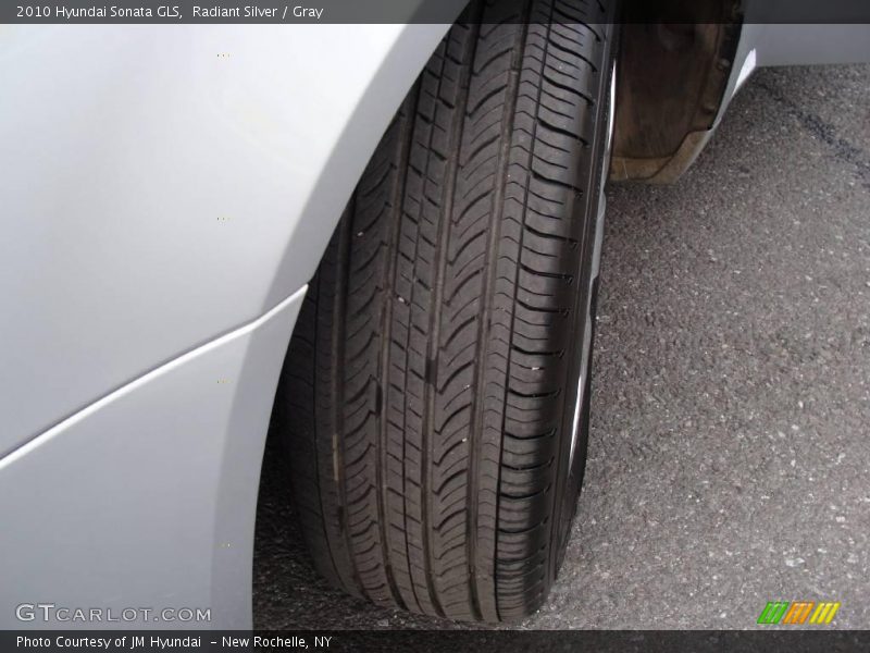 Radiant Silver / Gray 2010 Hyundai Sonata GLS