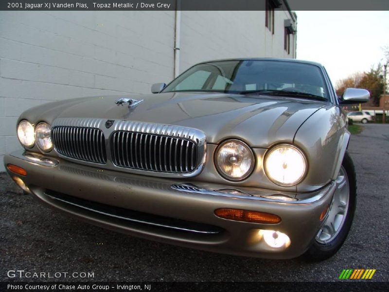 Topaz Metallic / Dove Grey 2001 Jaguar XJ Vanden Plas