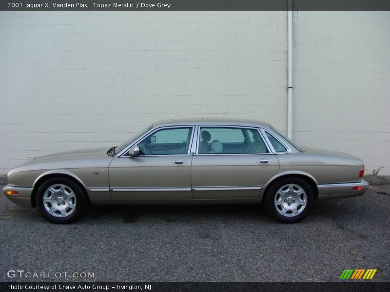 Topaz Metallic / Dove Grey 2001 Jaguar XJ Vanden Plas