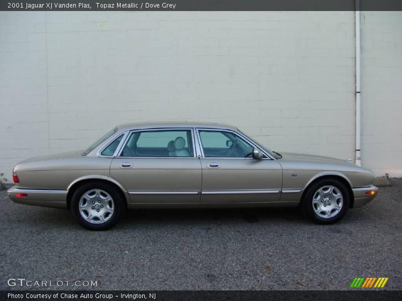 Topaz Metallic / Dove Grey 2001 Jaguar XJ Vanden Plas