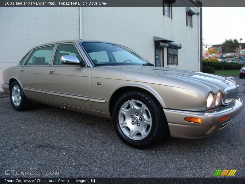 Topaz Metallic / Dove Grey 2001 Jaguar XJ Vanden Plas