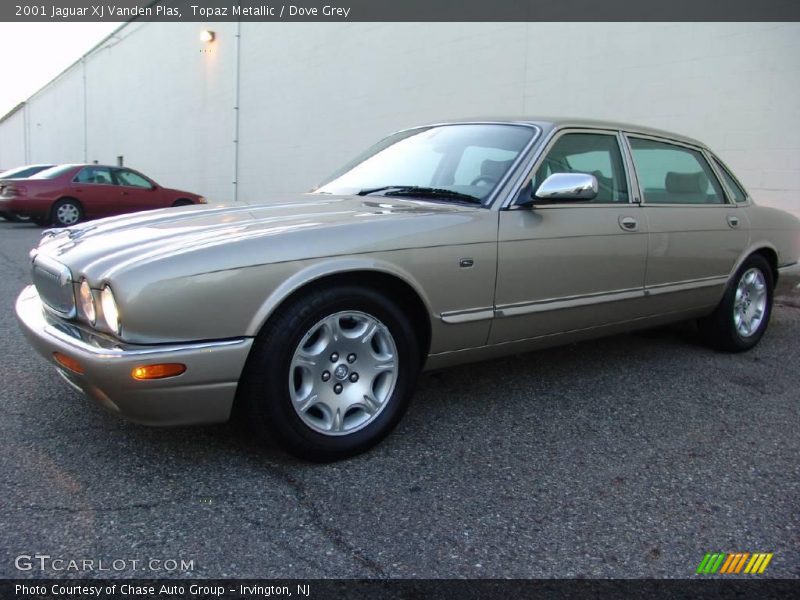 Topaz Metallic / Dove Grey 2001 Jaguar XJ Vanden Plas