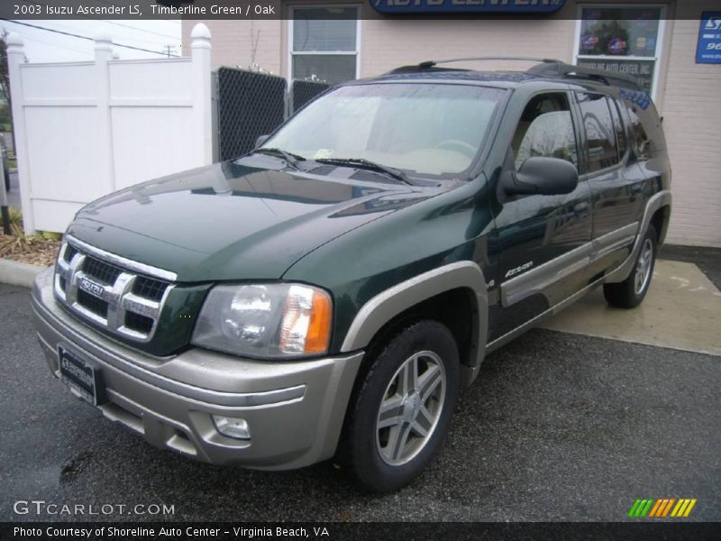 Timberline Green / Oak 2003 Isuzu Ascender LS