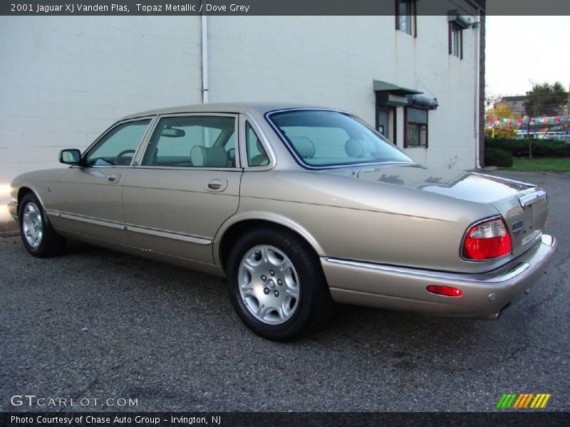 Topaz Metallic / Dove Grey 2001 Jaguar XJ Vanden Plas
