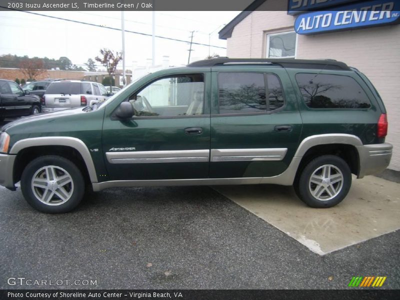 Timberline Green / Oak 2003 Isuzu Ascender LS