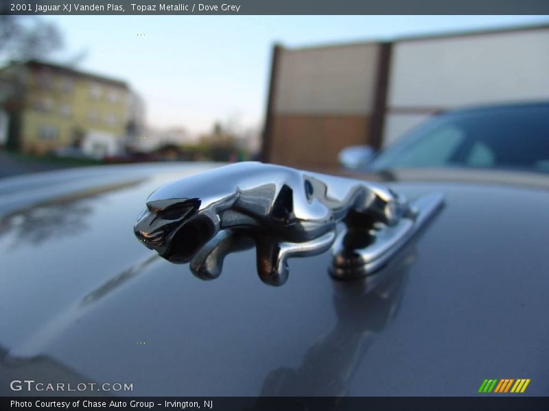 Topaz Metallic / Dove Grey 2001 Jaguar XJ Vanden Plas