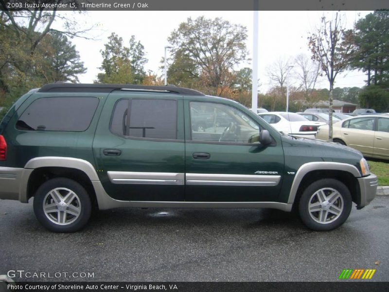 Timberline Green / Oak 2003 Isuzu Ascender LS