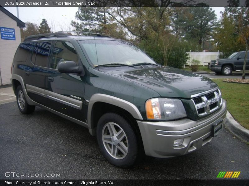 Timberline Green / Oak 2003 Isuzu Ascender LS