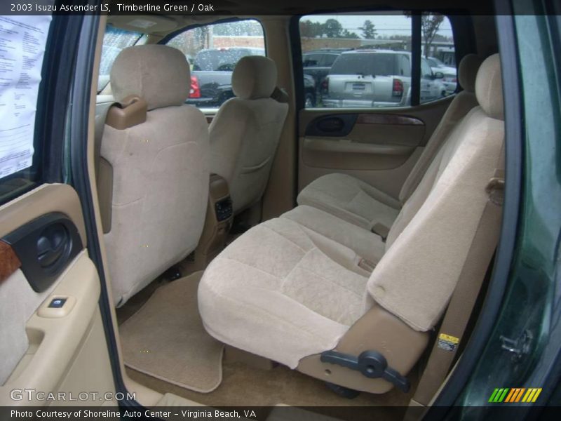 Timberline Green / Oak 2003 Isuzu Ascender LS