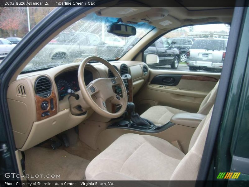 Timberline Green / Oak 2003 Isuzu Ascender LS