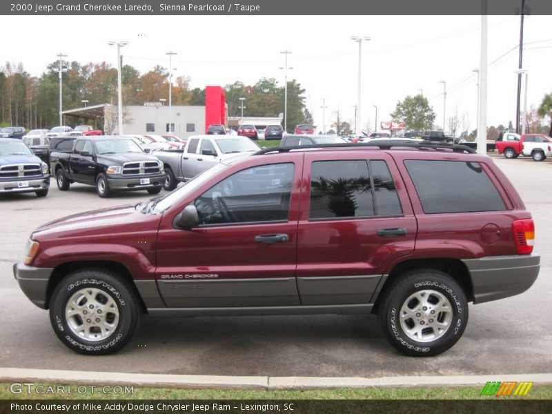 Sienna Pearlcoat / Taupe 2000 Jeep Grand Cherokee Laredo