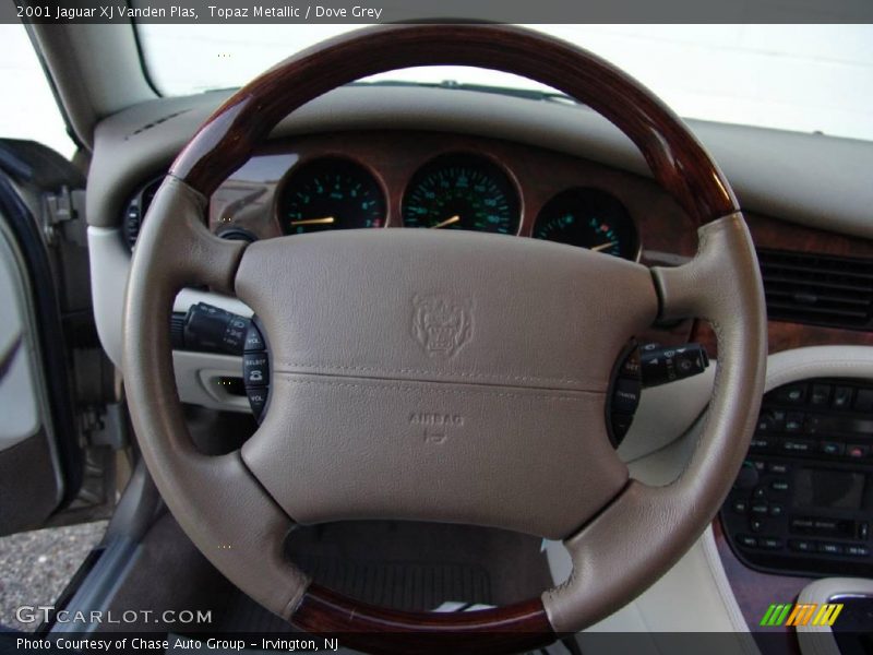 Topaz Metallic / Dove Grey 2001 Jaguar XJ Vanden Plas