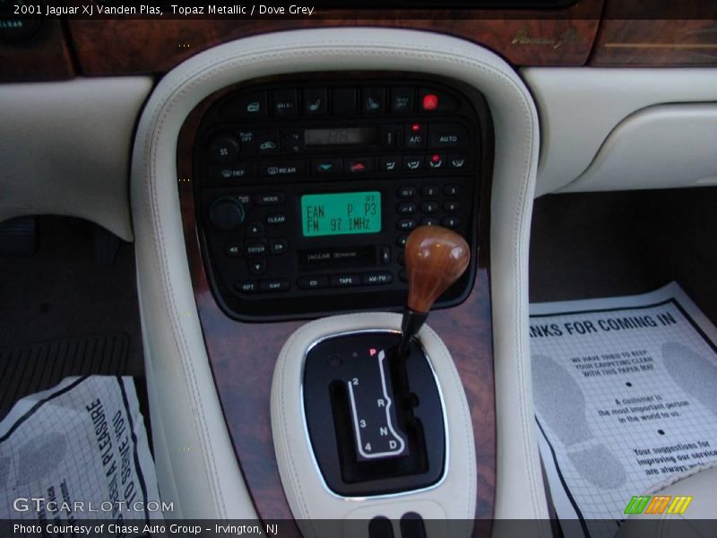 Topaz Metallic / Dove Grey 2001 Jaguar XJ Vanden Plas