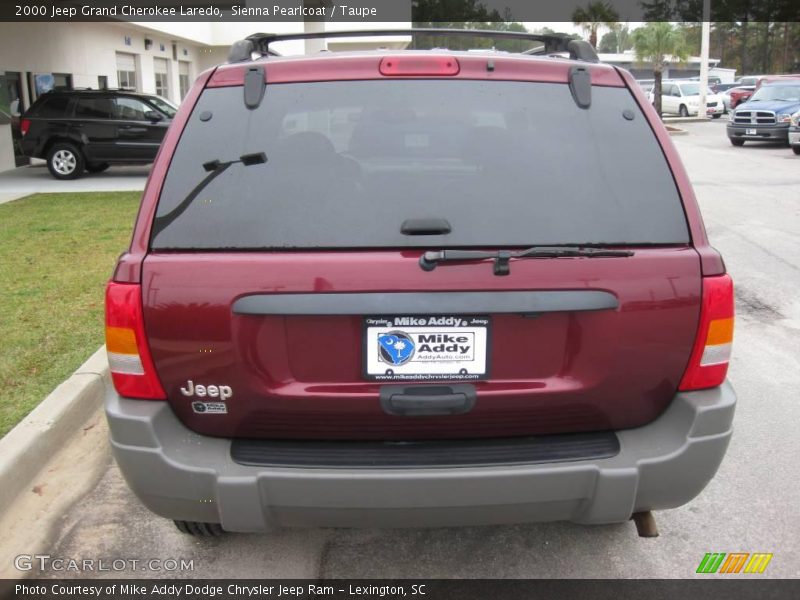 Sienna Pearlcoat / Taupe 2000 Jeep Grand Cherokee Laredo