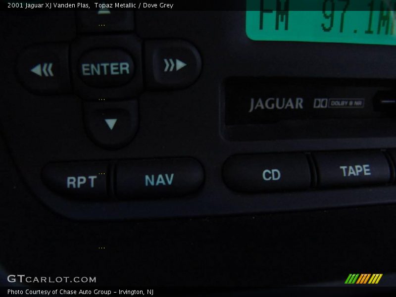 Topaz Metallic / Dove Grey 2001 Jaguar XJ Vanden Plas