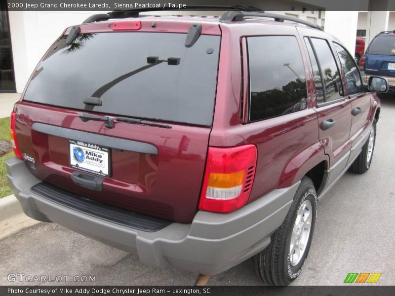 Sienna Pearlcoat / Taupe 2000 Jeep Grand Cherokee Laredo