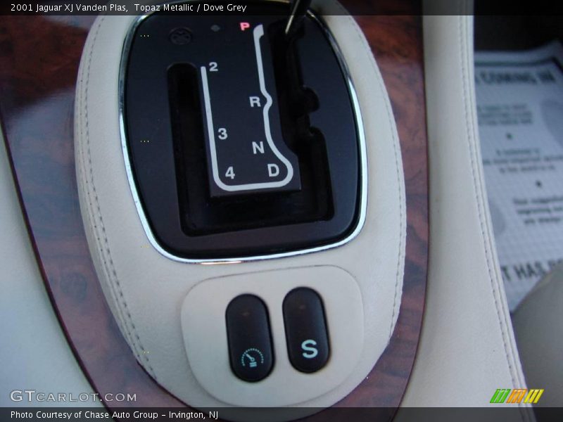 Topaz Metallic / Dove Grey 2001 Jaguar XJ Vanden Plas