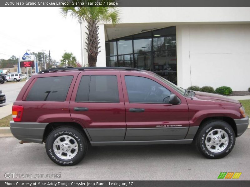 Sienna Pearlcoat / Taupe 2000 Jeep Grand Cherokee Laredo