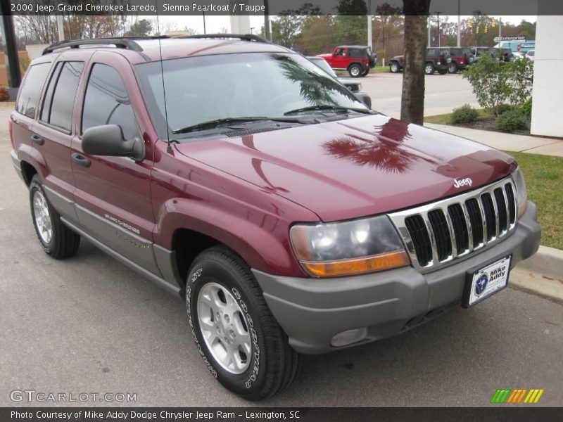 Sienna Pearlcoat / Taupe 2000 Jeep Grand Cherokee Laredo