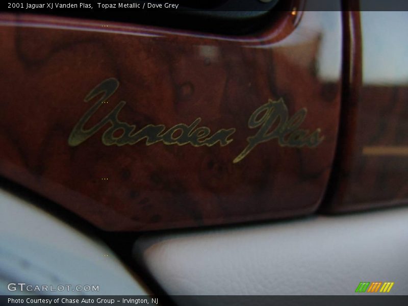 Topaz Metallic / Dove Grey 2001 Jaguar XJ Vanden Plas