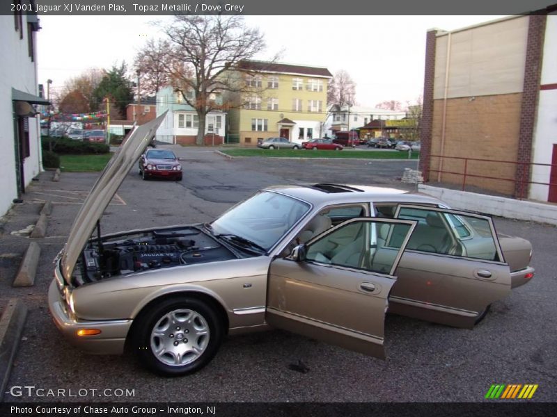 Topaz Metallic / Dove Grey 2001 Jaguar XJ Vanden Plas