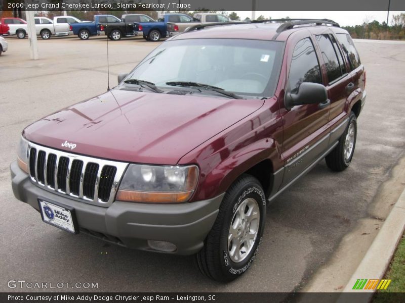 Sienna Pearlcoat / Taupe 2000 Jeep Grand Cherokee Laredo