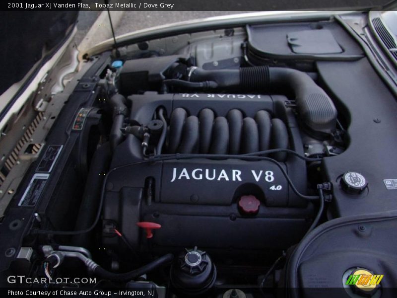 Topaz Metallic / Dove Grey 2001 Jaguar XJ Vanden Plas