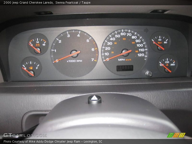 Sienna Pearlcoat / Taupe 2000 Jeep Grand Cherokee Laredo