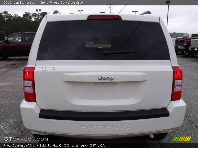 Stone White / Dark Slate Gray 2010 Jeep Patriot Sport