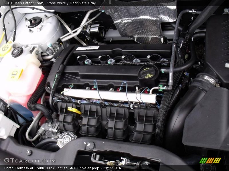 Stone White / Dark Slate Gray 2010 Jeep Patriot Sport