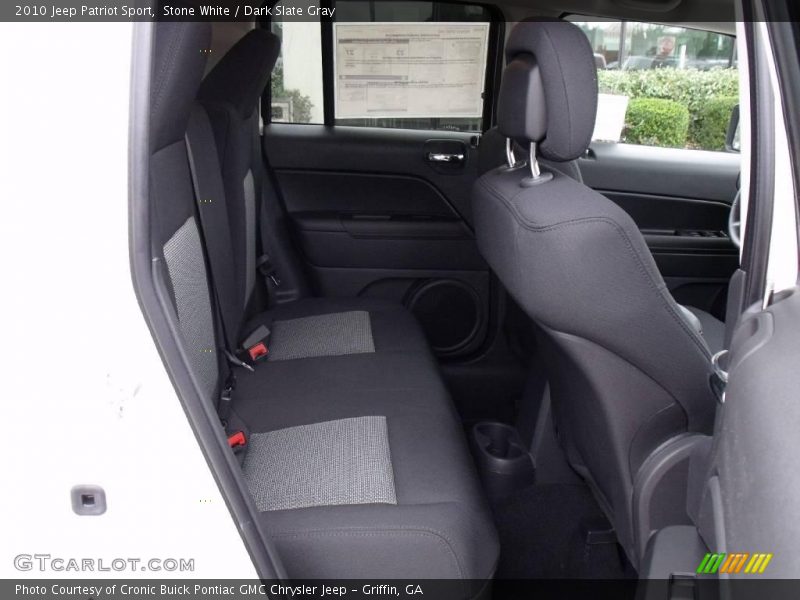 Stone White / Dark Slate Gray 2010 Jeep Patriot Sport