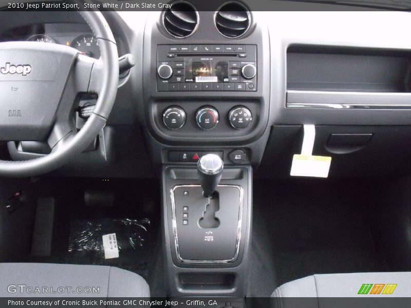 Stone White / Dark Slate Gray 2010 Jeep Patriot Sport