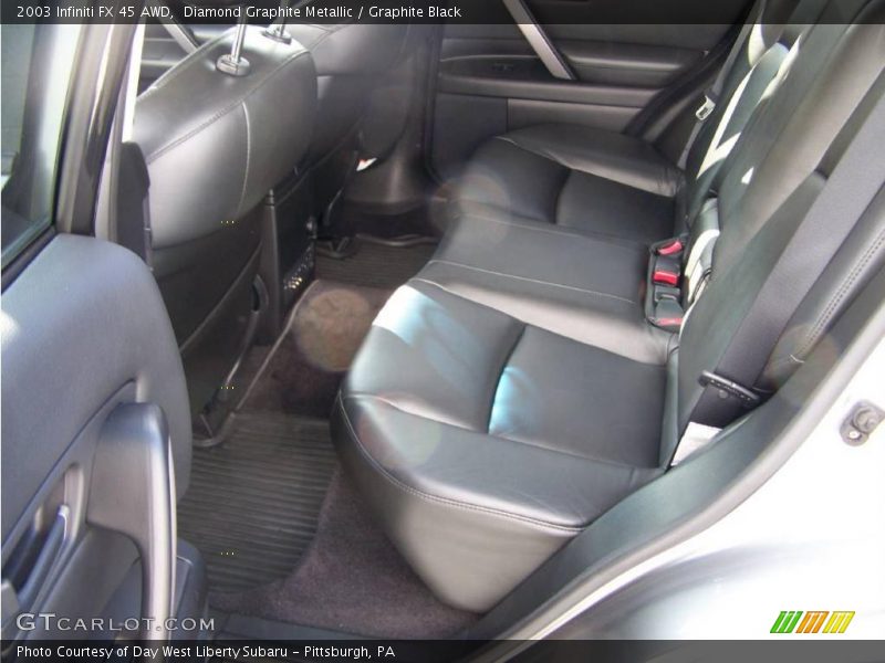 Diamond Graphite Metallic / Graphite Black 2003 Infiniti FX 45 AWD