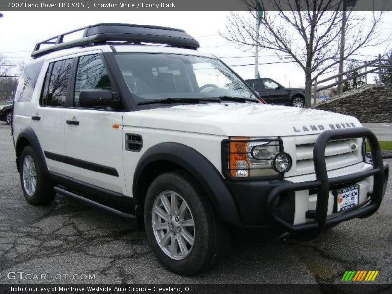 Chawton White / Ebony Black 2007 Land Rover LR3 V8 SE
