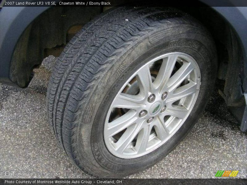 Chawton White / Ebony Black 2007 Land Rover LR3 V8 SE
