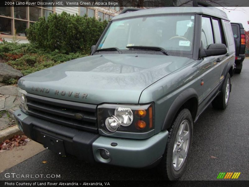 Vienna Green / Alpaca Beige 2004 Land Rover Discovery HSE