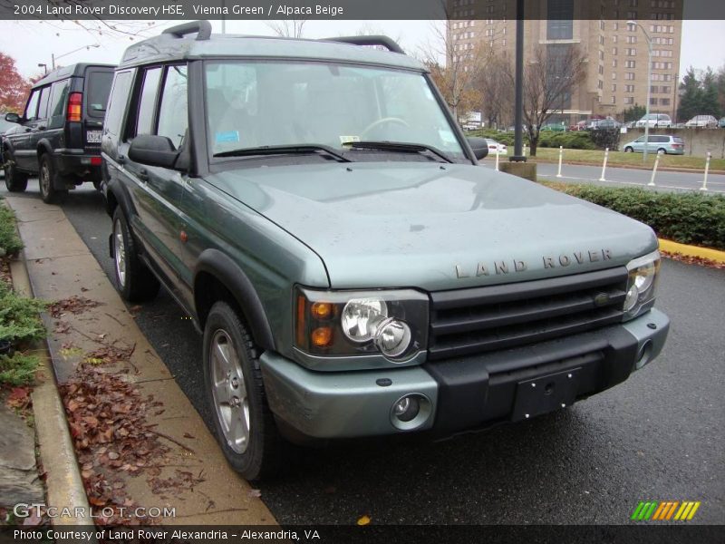Vienna Green / Alpaca Beige 2004 Land Rover Discovery HSE