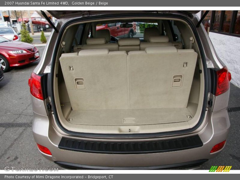 Golden Beige / Beige 2007 Hyundai Santa Fe Limited 4WD