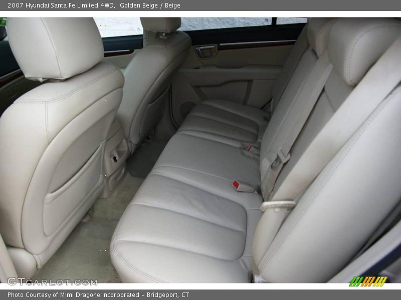 Golden Beige / Beige 2007 Hyundai Santa Fe Limited 4WD