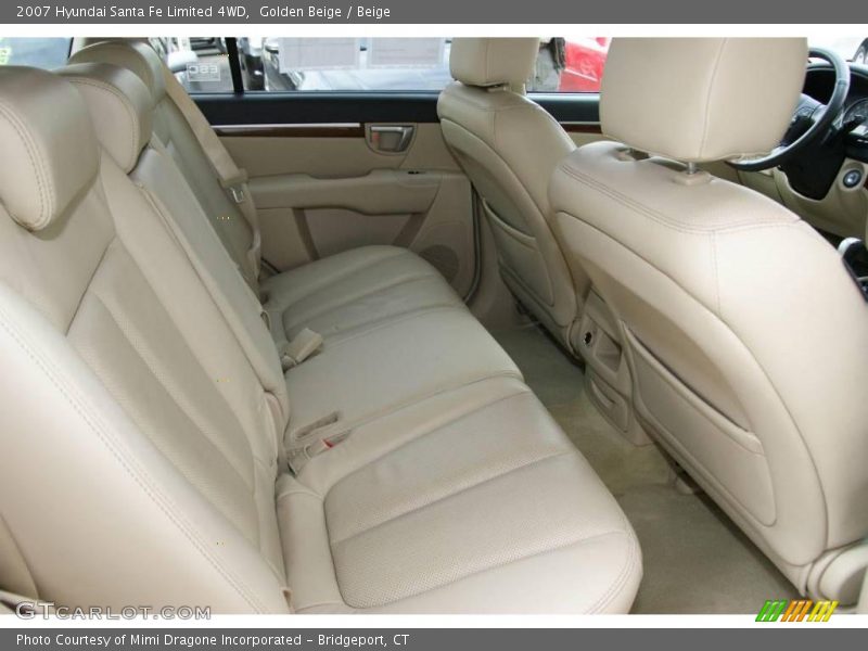 Golden Beige / Beige 2007 Hyundai Santa Fe Limited 4WD