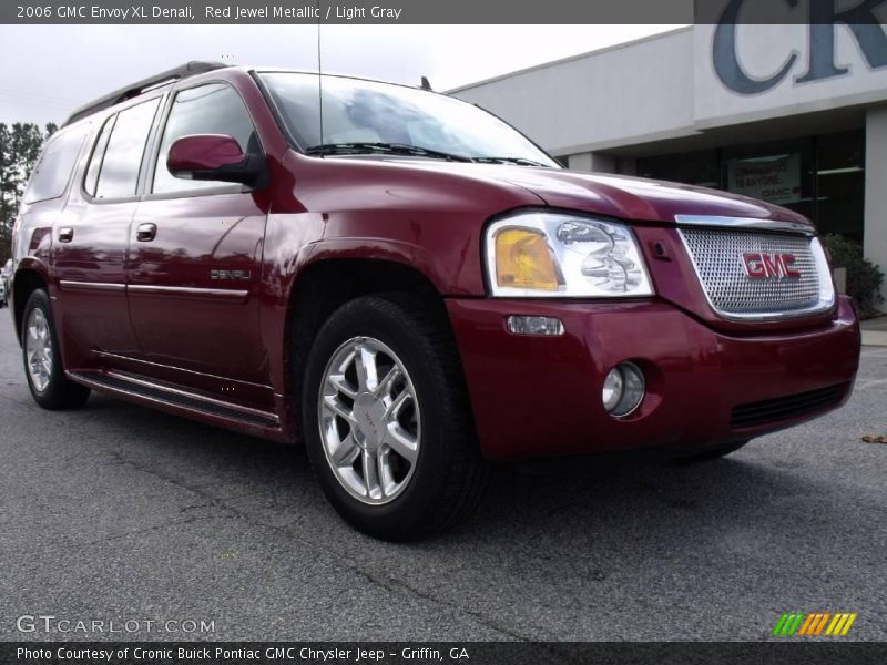 Red Jewel Metallic / Light Gray 2006 GMC Envoy XL Denali