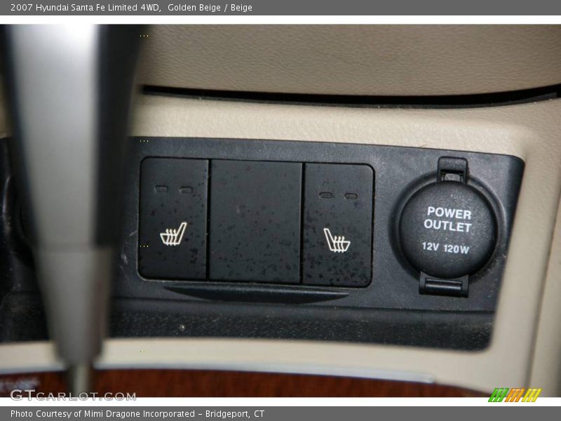 Golden Beige / Beige 2007 Hyundai Santa Fe Limited 4WD