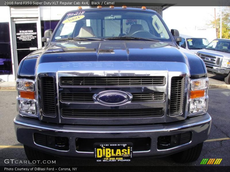 Black / Camel 2008 Ford F350 Super Duty XLT Regular Cab 4x4