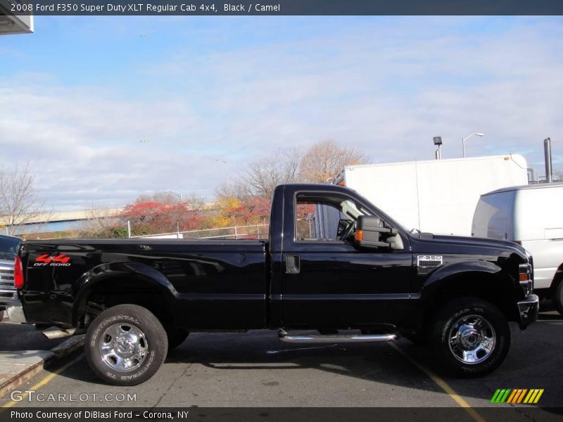 Black / Camel 2008 Ford F350 Super Duty XLT Regular Cab 4x4