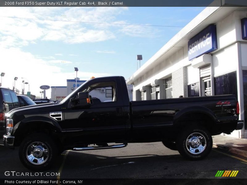 Black / Camel 2008 Ford F350 Super Duty XLT Regular Cab 4x4