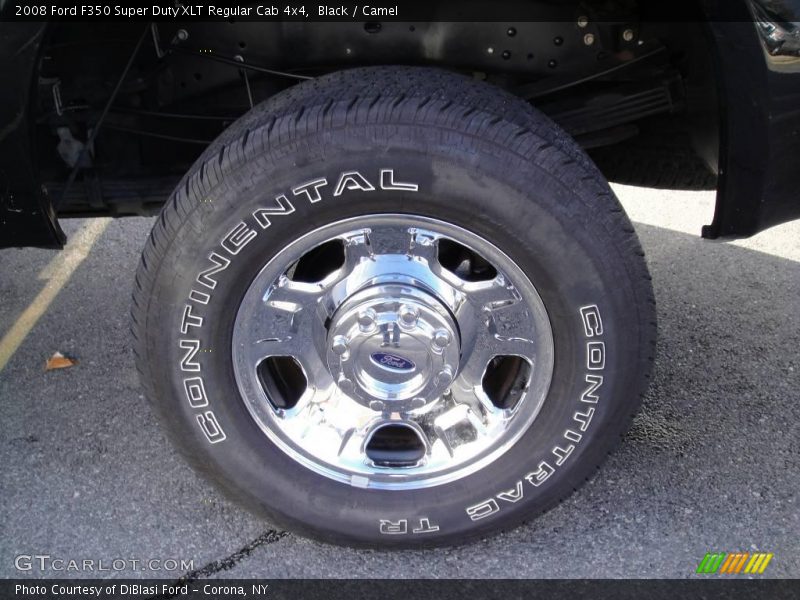 Black / Camel 2008 Ford F350 Super Duty XLT Regular Cab 4x4