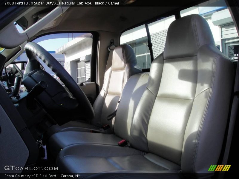 Black / Camel 2008 Ford F350 Super Duty XLT Regular Cab 4x4
