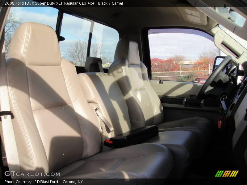 Black / Camel 2008 Ford F350 Super Duty XLT Regular Cab 4x4